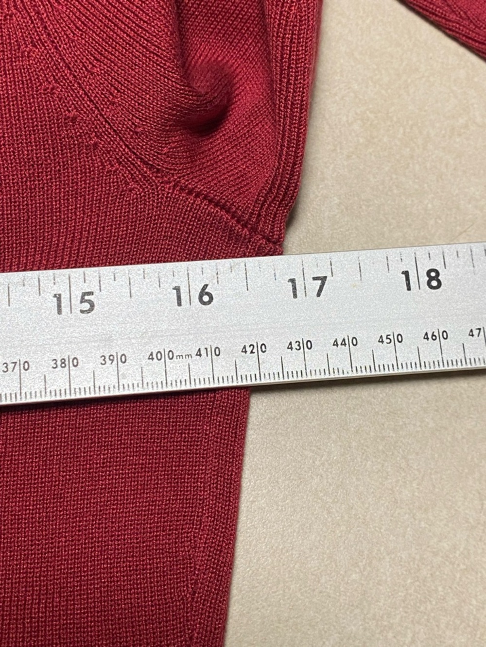 Ann Taylor Cardigan Set Women's Size XS Red Knit Cardigan & Tank Set Silk Blend - Picture 14 of 16